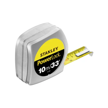 10m / 33ft Tape Measure - Stanley Micro PowerLock - Image 4