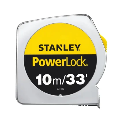 10m / 33ft Tape Measure - Stanley Micro PowerLock - Image 3