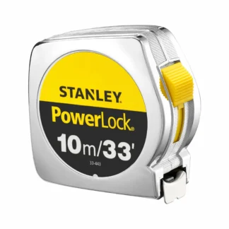 10m / 33ft Tape Measure - Stanley Micro PowerLock