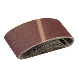 Sanding Belts 65x410mm, 80 Grit, 5 Pack