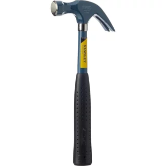 STANLEY® Blue Strike Curve-Claw Tubular Steel Hammer