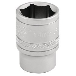 6 POINT METRIC SOCKET, 3/8" SQ. DR.14mm