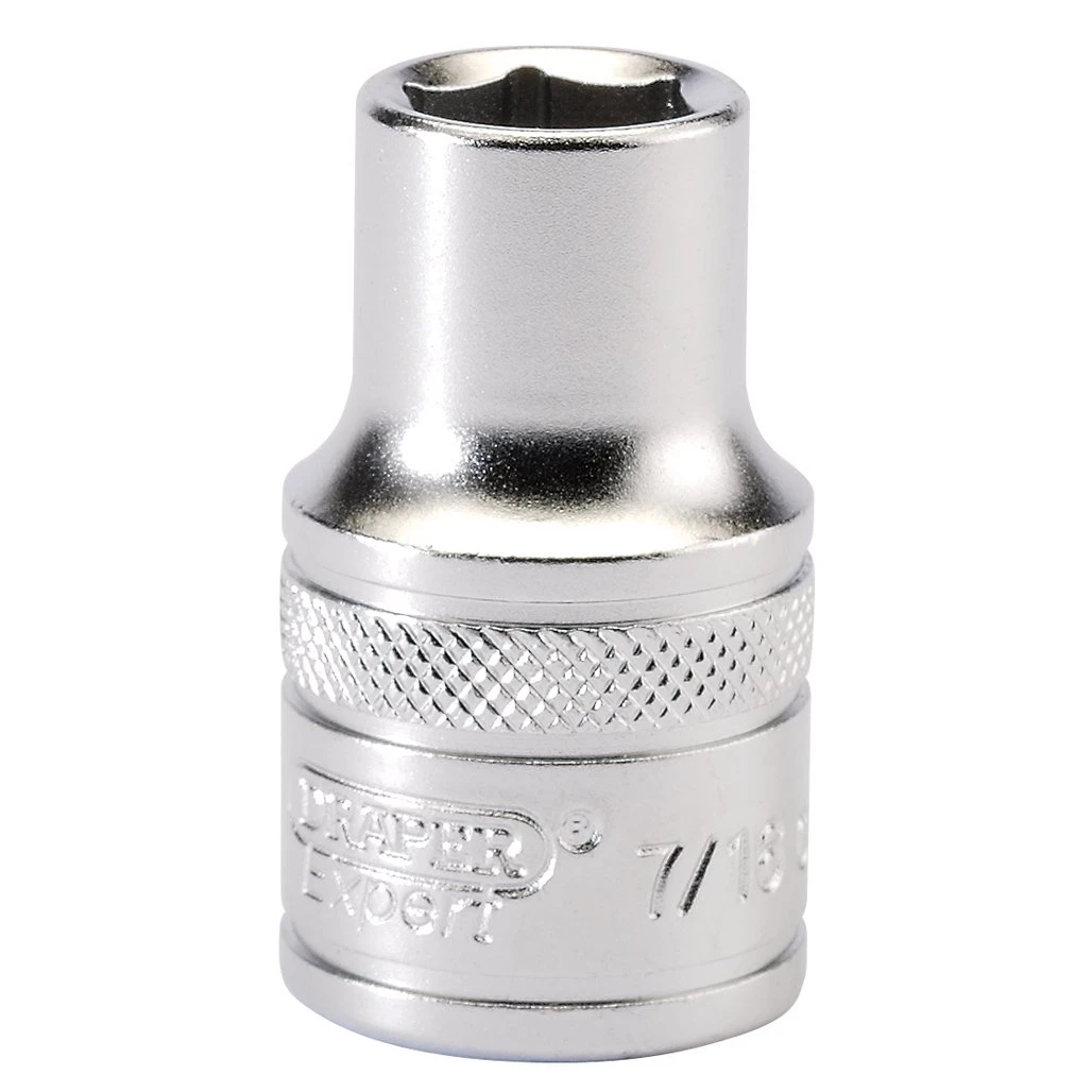 Draper Expert 6 Point Imperial Socket, 7/16"