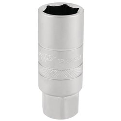 Satin Chrome Spark Plug Socket, 3/8" SQ. DR.18