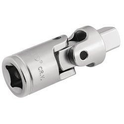 Satin Chrome Universal Joint, 1/2" Sq. Dr.