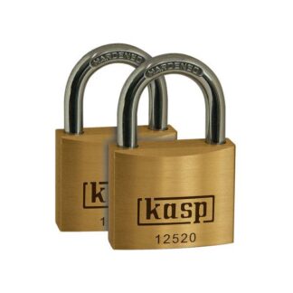 20 MM Brass Padlock Twin Pack