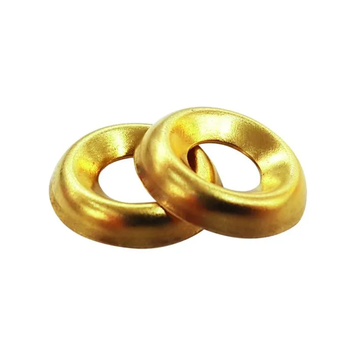 Timber Mate 10G Brass Surface Screw Cup