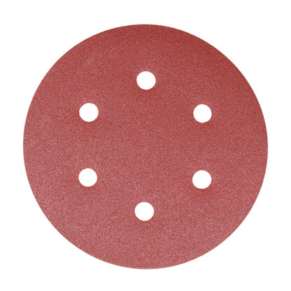 Random Orbital Sanding Discs-Mixed-Red 150mm