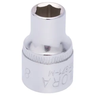 Draper Expert 6 Point Metric Socket, 3/8", 8mm