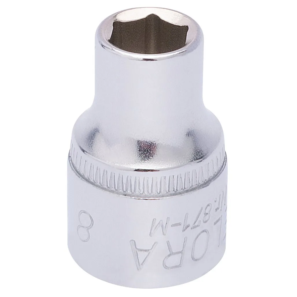 Elora Hexagon Socket, 3/8", 8mm