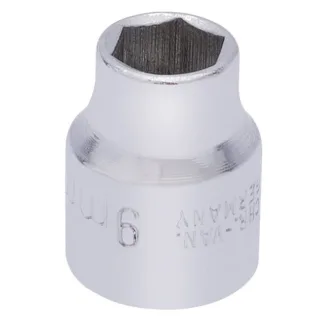 Elora Hexagon Socket, 3/8" Sq. Dr., 9mm