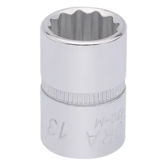 Elora Bi-Hexagon Socket, 3/8", 13mm