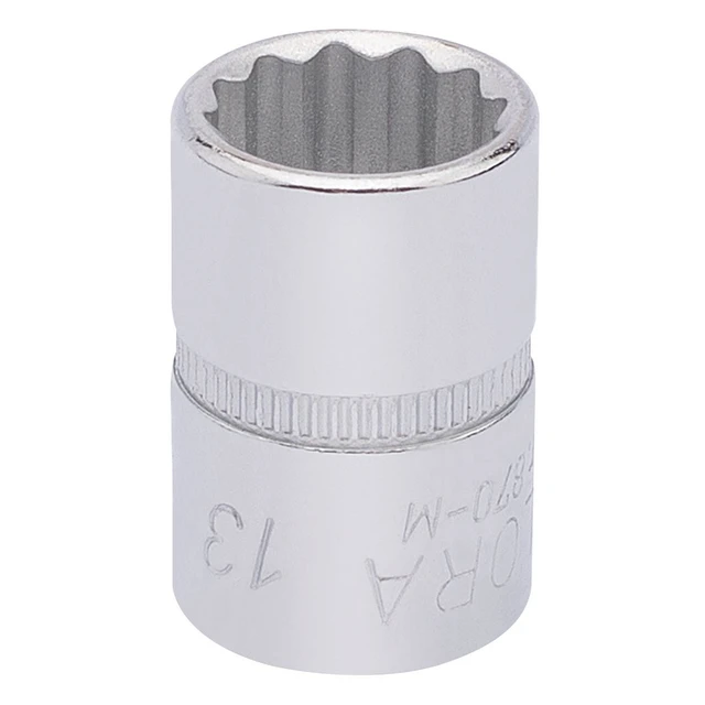 Elora Bi-Hexagon Socket, 3/8", 13mm