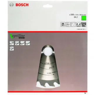 Bosch Optiline Wood Saw Blade 230 x 2.8 x 30mm