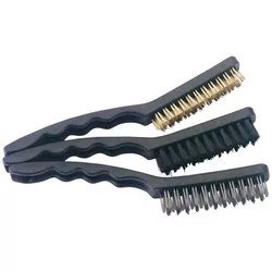 DRAPER Wire/Nylon Brush Set (3 Piece)