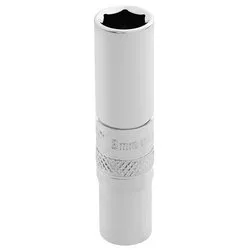 DRAPER HI-TORQ® 6 Point Deep Socket,1/4"
