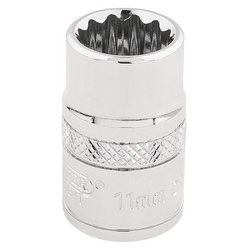 DRAPER HI-TORQ® 12 Point Socket 3/8" SQ. DR 11mm