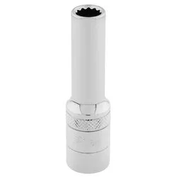 DRAPER HI-TORQ® 12 Point Deep Socket, 3/8"