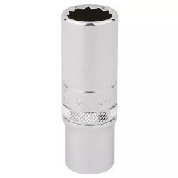 DRAPER HI-TORQ® 12 Point Deep Socket, 3/8"