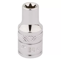 DRAPER TX-STAR® SOCKET, 1/4" SQ. DR., E6