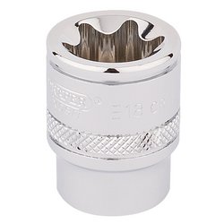 Draper TX-STAR Socket, 3/8" SQ. DR.E18