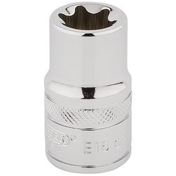 DRAPER TX-STAR® Socket, 1/2" SQ. DR.E16