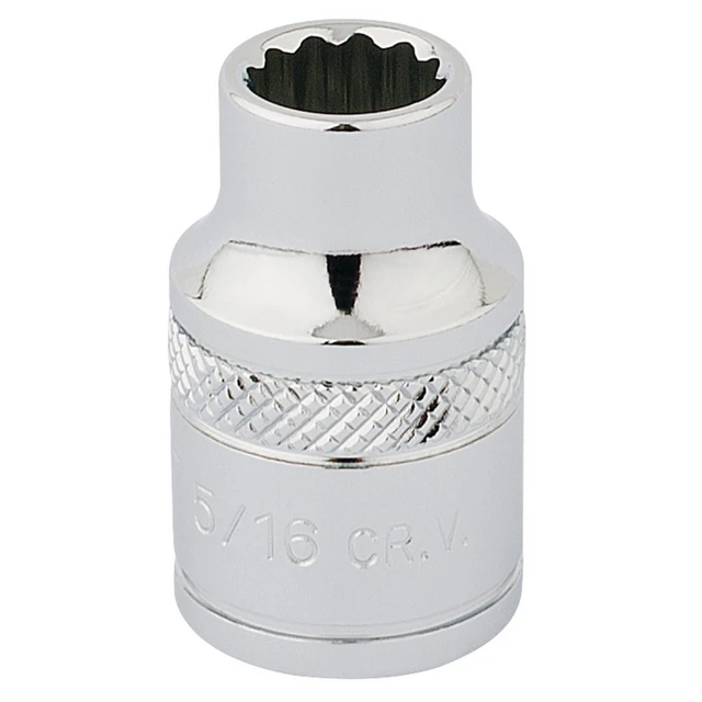 Draper Expert 12 Point Socket, 3/8", 5/16"