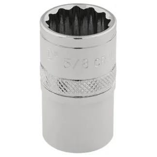 Draper Expert 12 Point Socket, 3/8" Sq. Dr., 5/8"