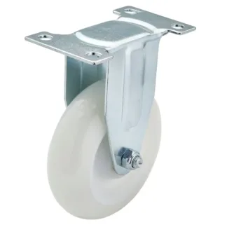 Draper Fixed Plate Fixing Nylon Wheel 100mm