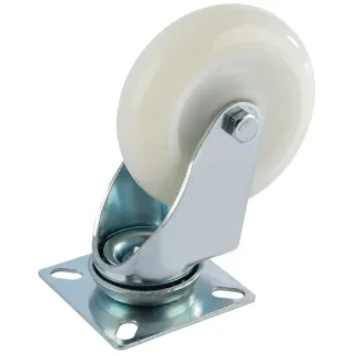Draper Tools Swivel Plate Fixing Nylon Wheel