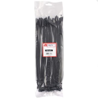 Timco 7.6 X 370 Cable Tie - Black 100 Pack