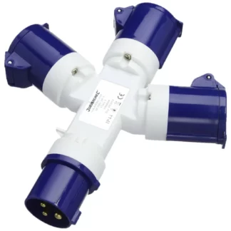 Powermaster 240V, 16A - 3-Way Splitter, 3 Pin, 993054
