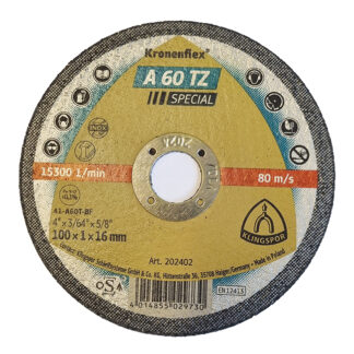 A 60 TZ Special 100x1x16mm