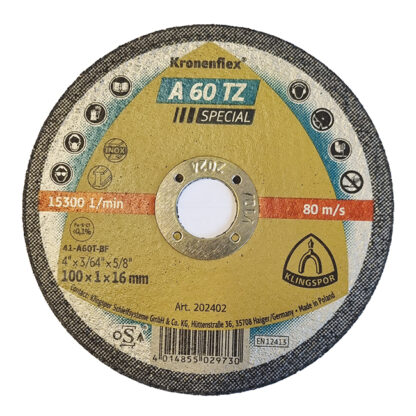 A 60 TZ Special 100x1x16mm
