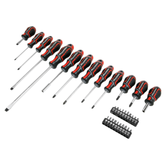 Screwdriver & Bit Set 33pc GripMAX®