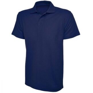 Short Sleeve Polo Shirt Blue X LARGE