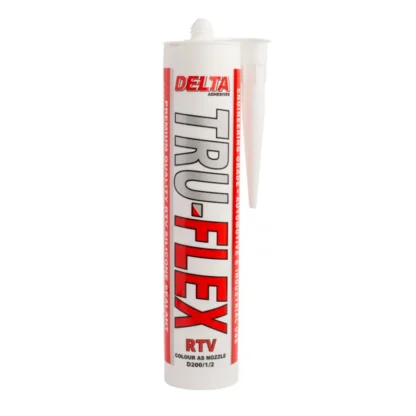 Delta D200 310ml Clear Tru-Flex RTV Silicone Sealant