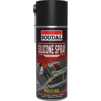 Soudal Transparent Multi-Use Silicone Spray - 400ml