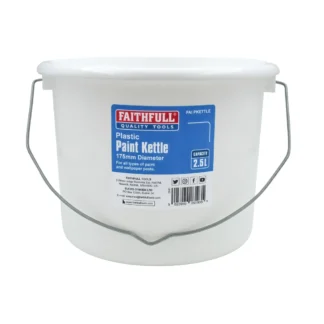 Faithfull 2.5 Litre Plastic Paint Kettle (175mm Diameter)