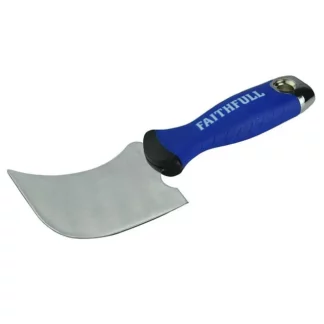 Soft-Grip Window Knife - Quarter Moon