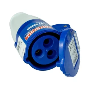 Faithfull 16A, 240V - Power Plus EZ53 Blue Socket