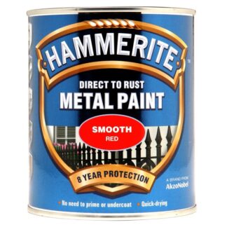 Direct to Rust Smooth Finish Metal Paint Red 750ml