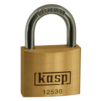 Kasp 30mm Brass Padlock
