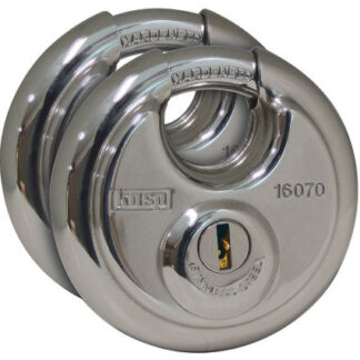 Kasp Disc Padlock 60mm - Twin Pack K16070D2