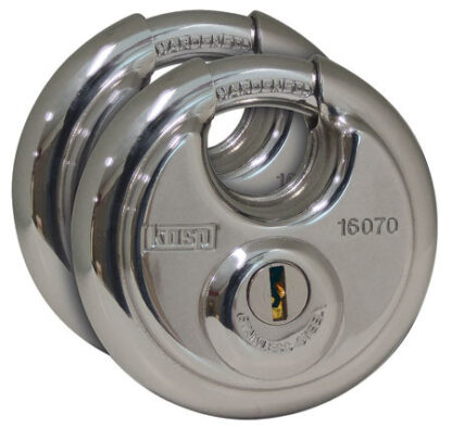 Kasp Disc Padlock 60mm - Twin Pack K16070D2