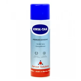 Aerosol Solutions 500ml Kwik Tak Adhesive Spray