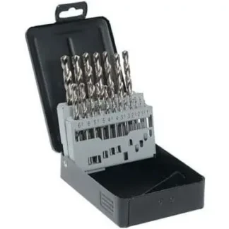 Lyndon 1mm - 10mm Jobber Drill Bit Set | w/ Metal Index Case