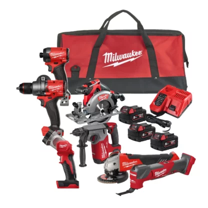 Milwaukee M18 18V Fuel Power Pack - 7pcs (FPP7A3-503B)