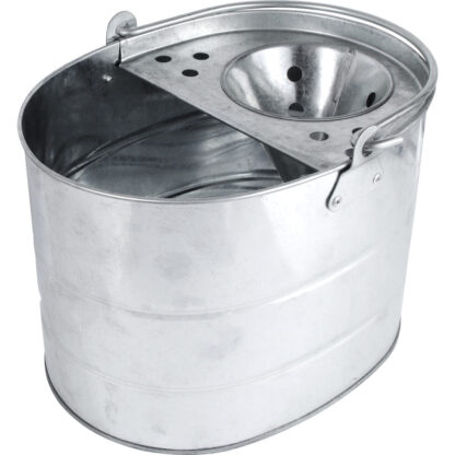 15 Ltr Galvanised Mop Bucket