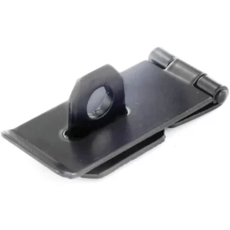 Securit S1444 Safety Hasp & Staple Black 75mm